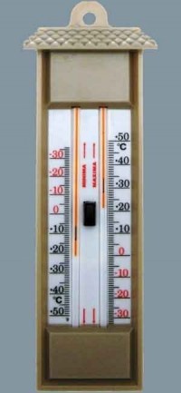 Thermometre Mini-Maxi Extérieur sans Mercure (Blister)